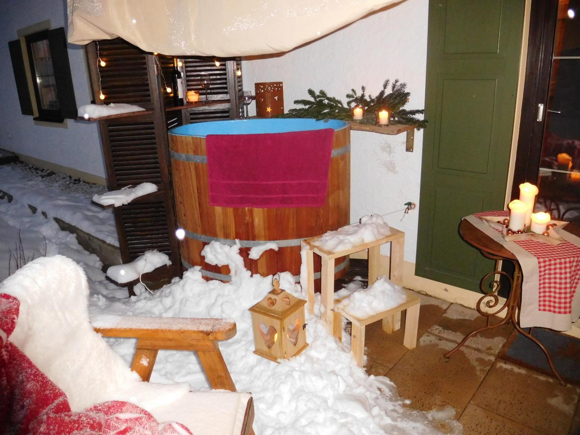 Wellnessoase Mit Sauna Und Whirlpool Inzell Exteriör bild